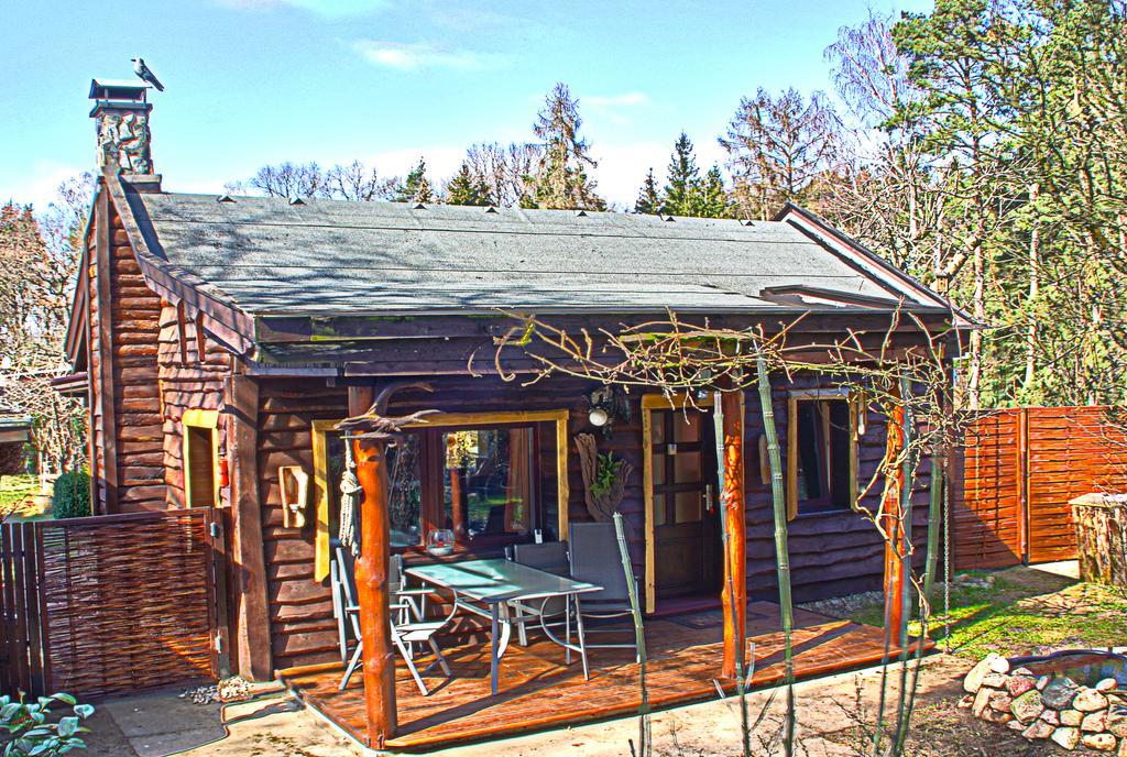 Вилла Norwegisches Holzhaus Нойруппин Экстерьер фото