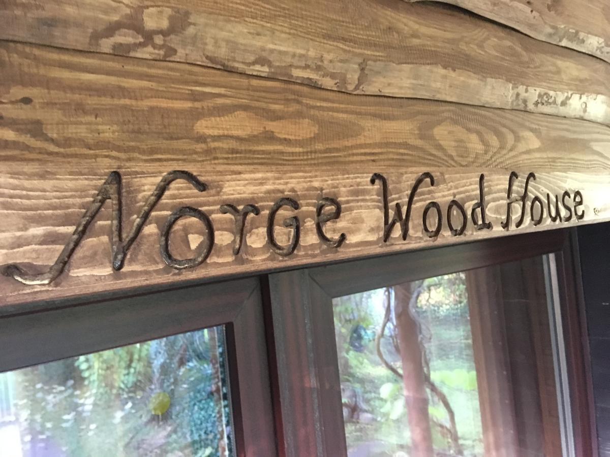 Вилла Norwegisches Holzhaus Нойруппин Экстерьер фото
